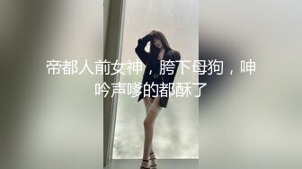 帝都人前女神，胯下母狗，呻吟声嗲的都酥了