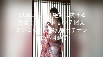 [CUBEX-007] 絶対に抜ける生ぱこコレクション 7 燃えるシロウト美爆乳妻ガチナンパの旅 4時間