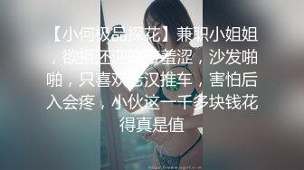 【小何极品探花】兼职小姐姐，欲拒还迎略带羞涩，沙发啪啪，只喜欢老汉推车，害怕后入会疼，小伙这一千多块钱花得真是值