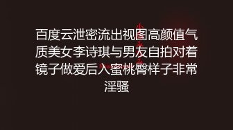 百度云泄密流出视图高颜值气质美女李诗琪与男友自拍对着镜子做爱后入蜜桃臀样子非常淫骚