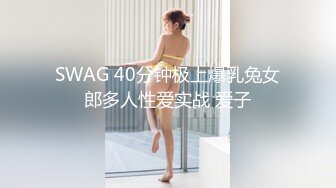 SWAG 40分钟极上爆乳兔女郎多人性爱实战 爱子