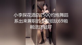 小李探花酒店2500约炮舞蹈系出来兼职的小姐姐玩69啪啪活还挺好