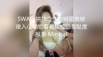 SWAG 拼神奇生物拼图竟被後入小动物看着我被插羞耻度报表 Minicat